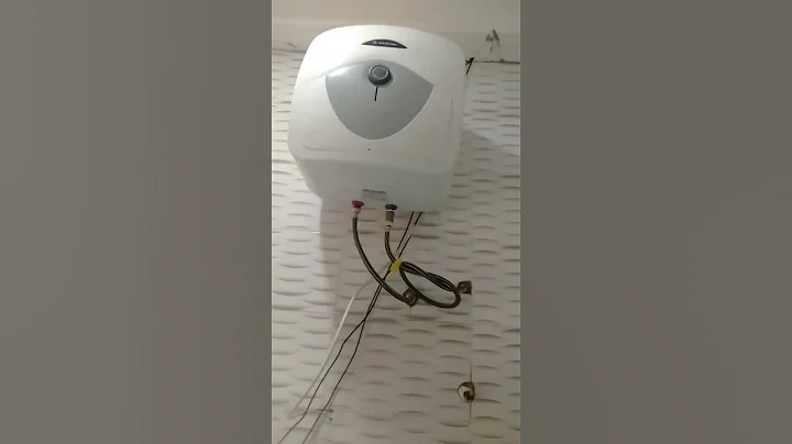 Ariston heater and three in one shower mixer