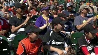 MIN@SF: Giants hold Play Ball event before the game screenshot 3