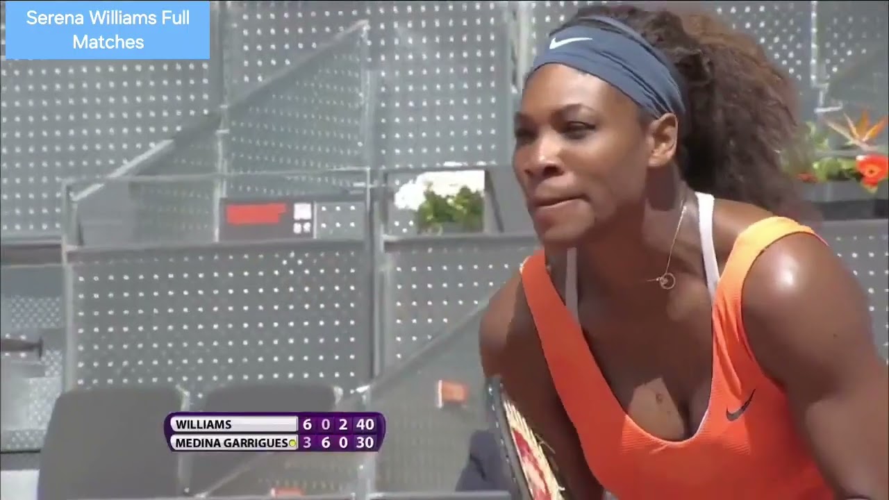 2013 Madrid Open Quarterfinals - Serena Williams vs Anabel Medina Garrigues