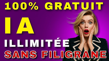 Ces outils IA sont GRATUITS et ILLIMITÉS 😳 Sans filigrane !