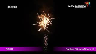 Maxsem Fireworks GP511 Absolute (19 shots 30mm)