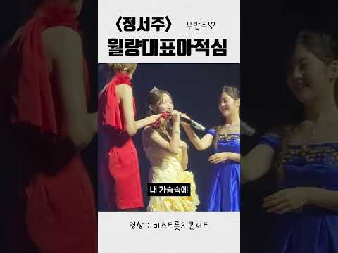 정서주 월량대표아적심 무반주 라이브