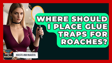 Where Should I Place Glue Traps For Roaches? - Insects and Invaders