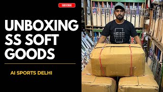 Unboxing SS Soft Cricket Goods | Ai Sports Delhi | +918287417792/9667010575  screenshot 2