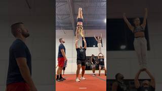 So Easy Stunting With Caylee!! #Sportshorts #Acro #Cheer #Stunts #Workout #Fitness #Gym #Motivation