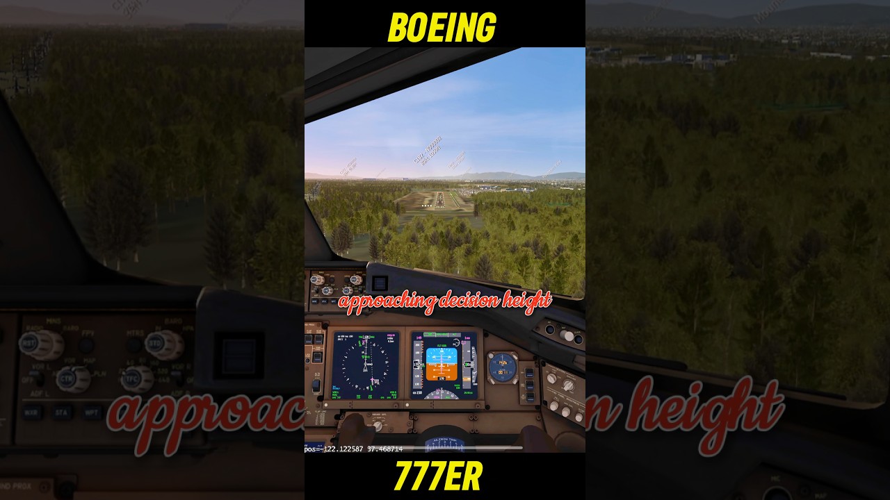 ✈️Boeing 777 ER ⚠️ RATE MY LANDING  