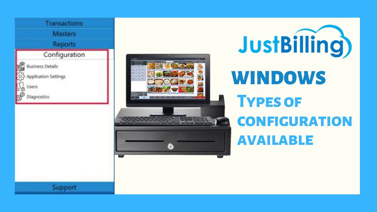 Just Billing Windows- Types of configuration available! - YouTube