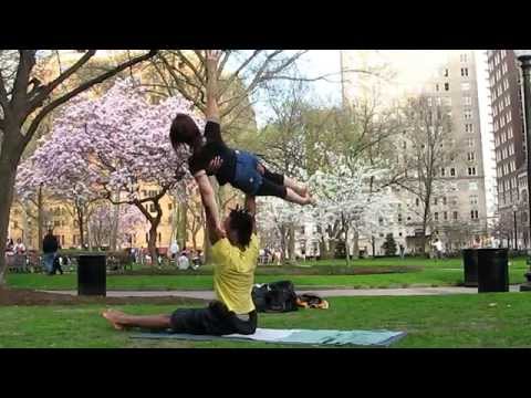 Acrobatic Yoga Practice Session -W- Coach Erin and...