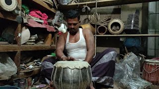 tabla making in bangladesh। বাংলাদেশের তাবলা তৈরি।।।