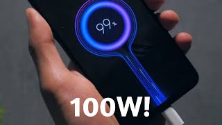 The World's FASTEST Charging Phone (Xiaomi 100w charger)