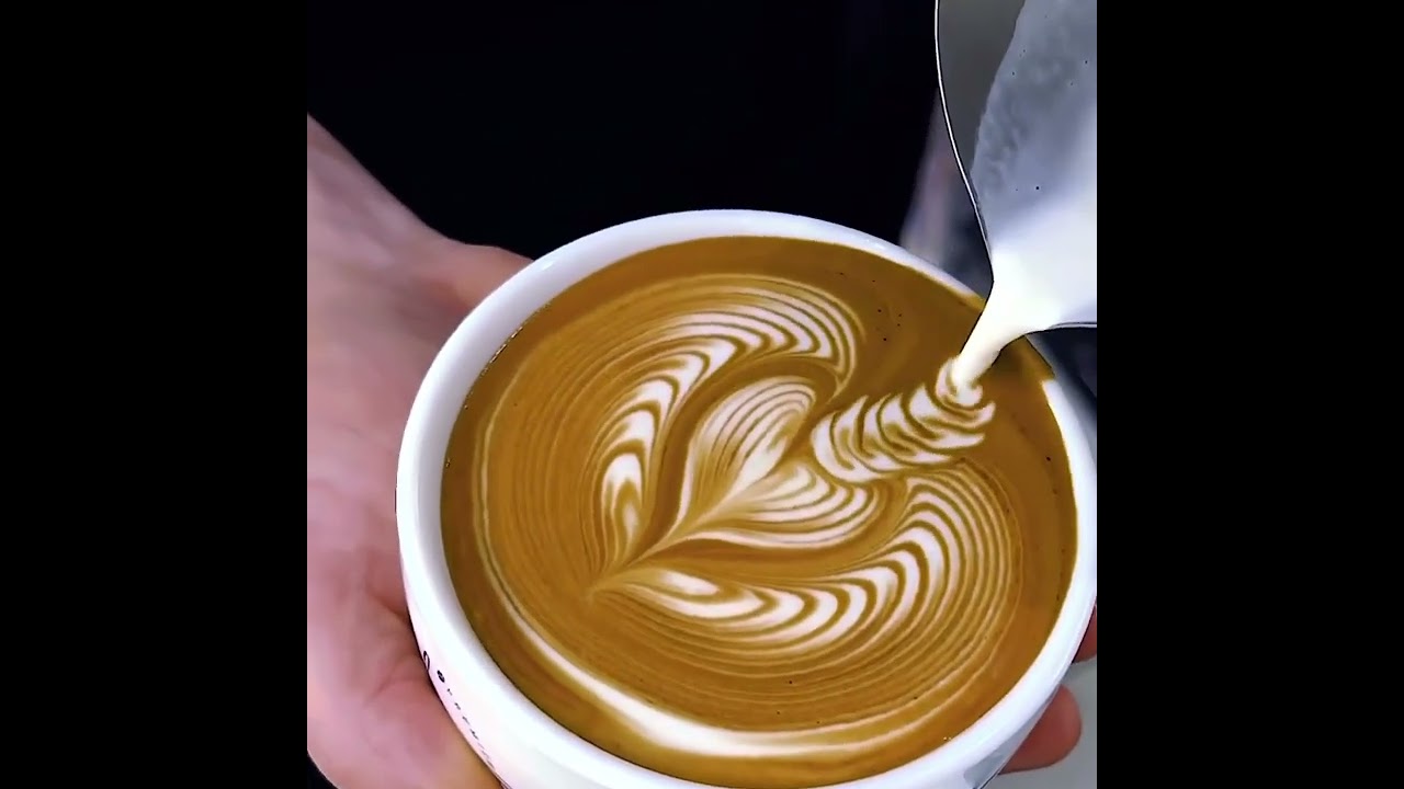 Latte Art ▪︎ Framed Swan