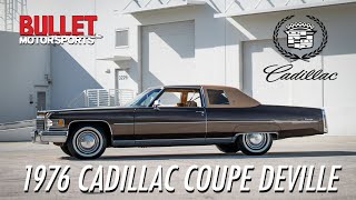 1976 Cadillac Coupe DeVille | [4K] | REVIEW SERIES | 'Caramel Love'