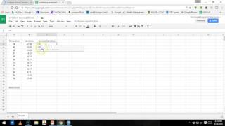 M A D  with Google Sheets