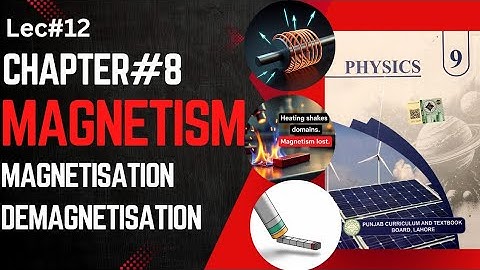 Magnetisation & Demagnetisation | Class 9 Physics | CHP #8 Magnetism|