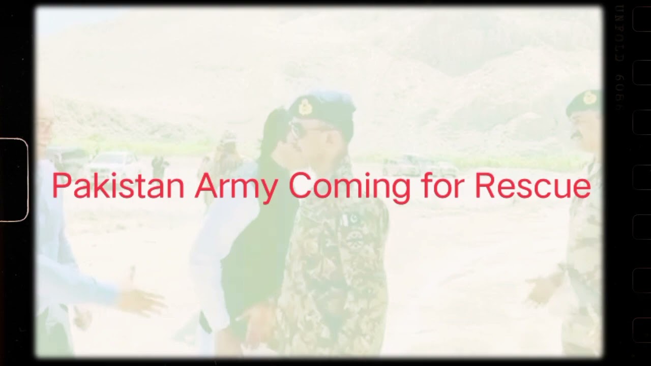 Pakistan Army is Ready for Heavy Flood Rescue Operation in Balochistan.