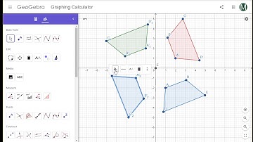 Geometry transformations: rotation with Geogebra