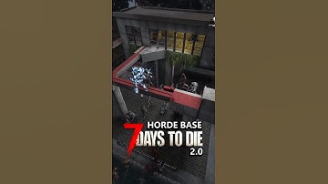 Horde Base - Great Zombie Control | 7 Days to Die 2.0 #7dtd