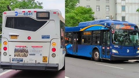 ⁴ᴷ⁶⁰ Various MTA Bus action in Queens