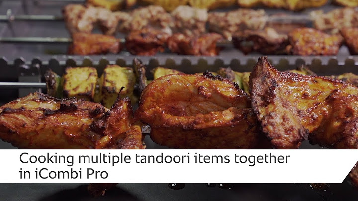 À LA CARTE TANDOORI | Indian Recipe | iCombi Pro | RATIONAL