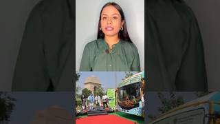 India's first green hydrogen fuel cell bus in Delhi #hydrogenbus #latestnews #delhi #government #new