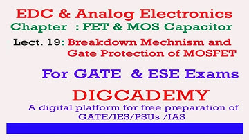 EDC & AE Chap 4 FET & MOS Capacitor L19 Breakdown Scaling
