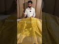 Metallic Yellow Traditional Kathan Tissue Silk Traditional Banarasi Saree Price ₹1599 Free