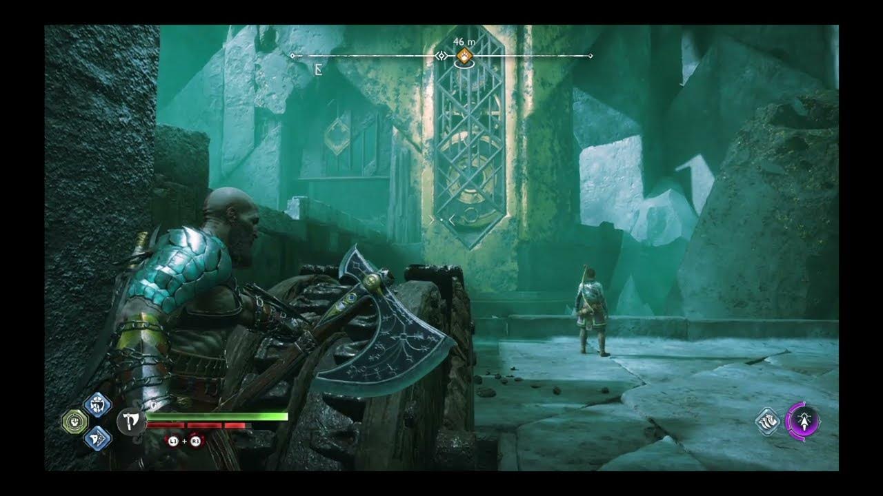 God of War Ragnarok How to open Door Helheim Snipyard of the Fallen