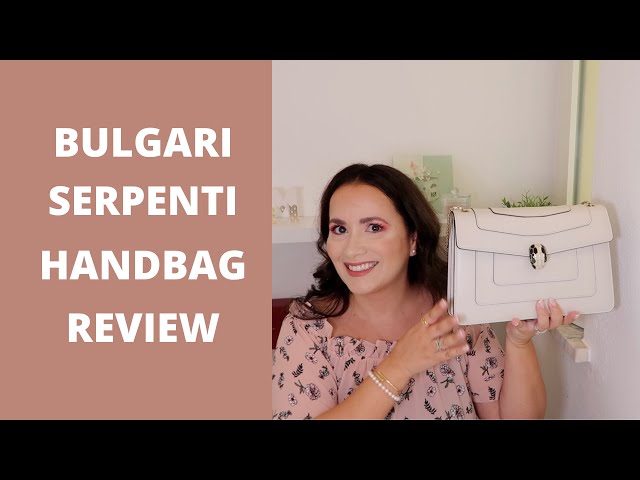 BULGARI SERPENTI HANDBAG REVIEW, WHAT FITS INSIDE AND WEAR AND TEAR
