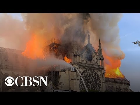 BREAKING NEWS: Notre Dame Cathedral in Paris on fire, live stream