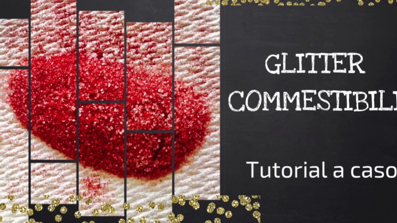 Glitter commestibili 