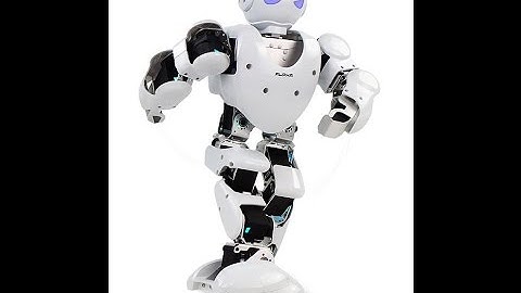 UBTECH Alpha intelligent humanoid robot dancing
