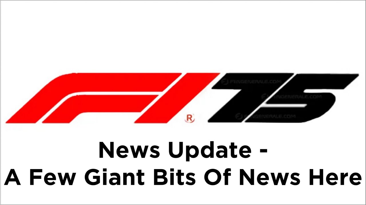 F1 News Update - A Few Giant Pieces Of News Here