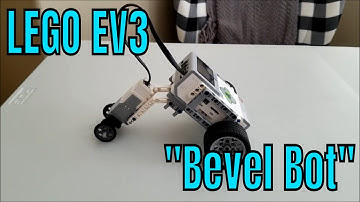 "The LEGO Mindstorms EV3 Bevel Bot" With Instructions Link