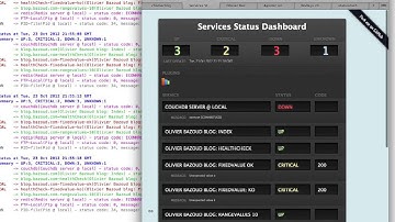 StatusDashboard with Terminal Client