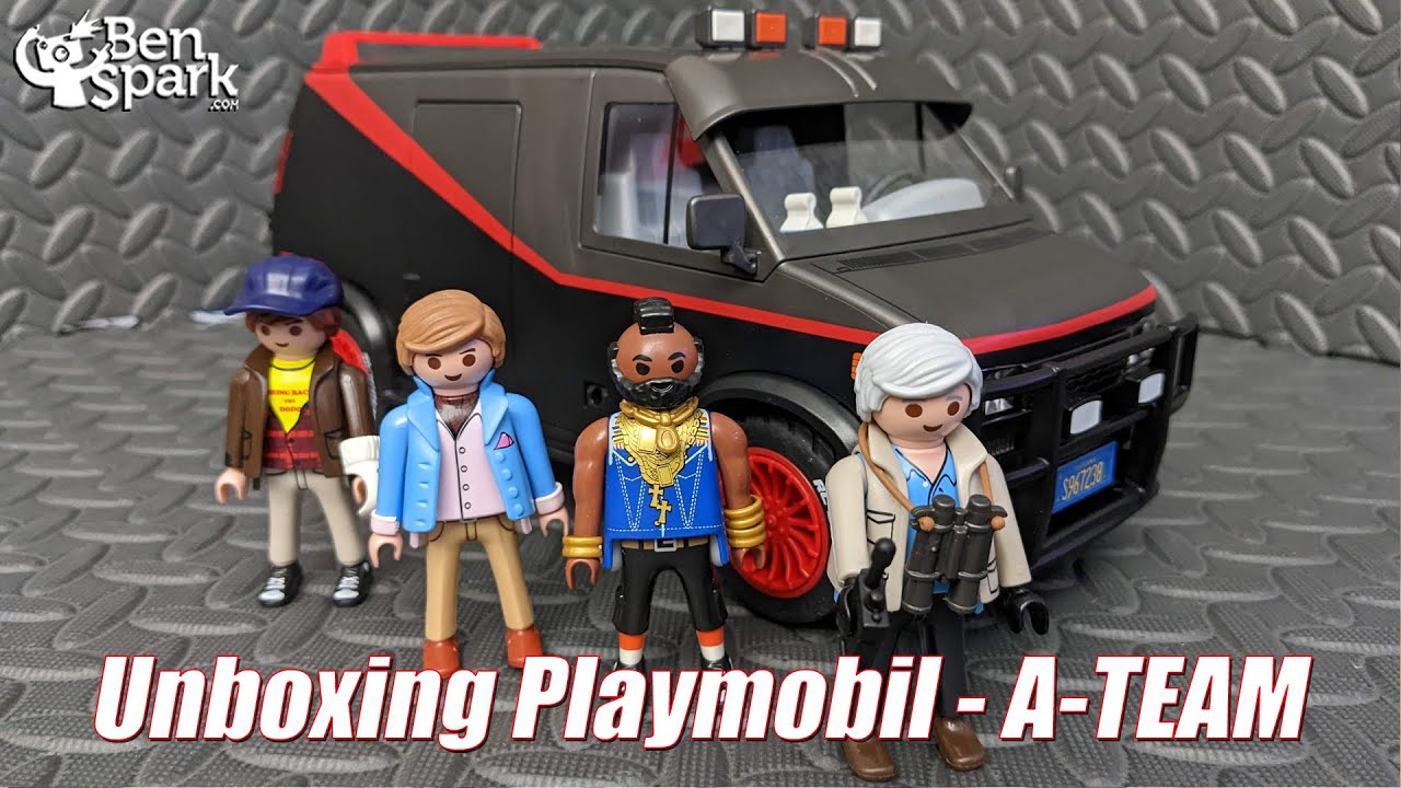 Unboxing and Review - Playmobil The A-Team Van - Set 70750 