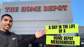 Day In The Life Of A Home Depot Merchandiser | MET Supervisor | Vlog # 11