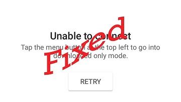 Fix Unable to connect Google Play Music Error in Android|Tablet