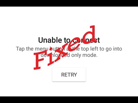 Fix Unable to connect Google Play Music Error in Android|Tablet