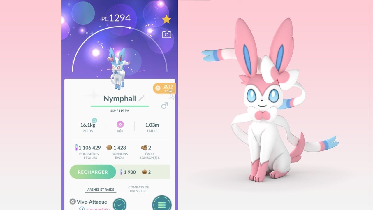 Pokémon GO : Noctali, Mentali, Nymphali… Comment obtenir toutes