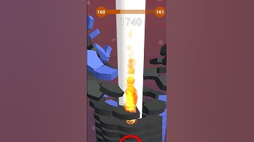 Stack ball game short video|#stackball #games #shortsfeed