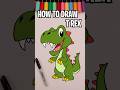 How To Draw T Rex