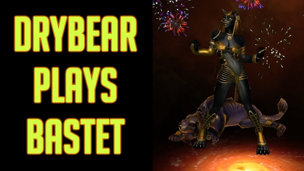 Smite Bastet Gameplay Meow Youtube