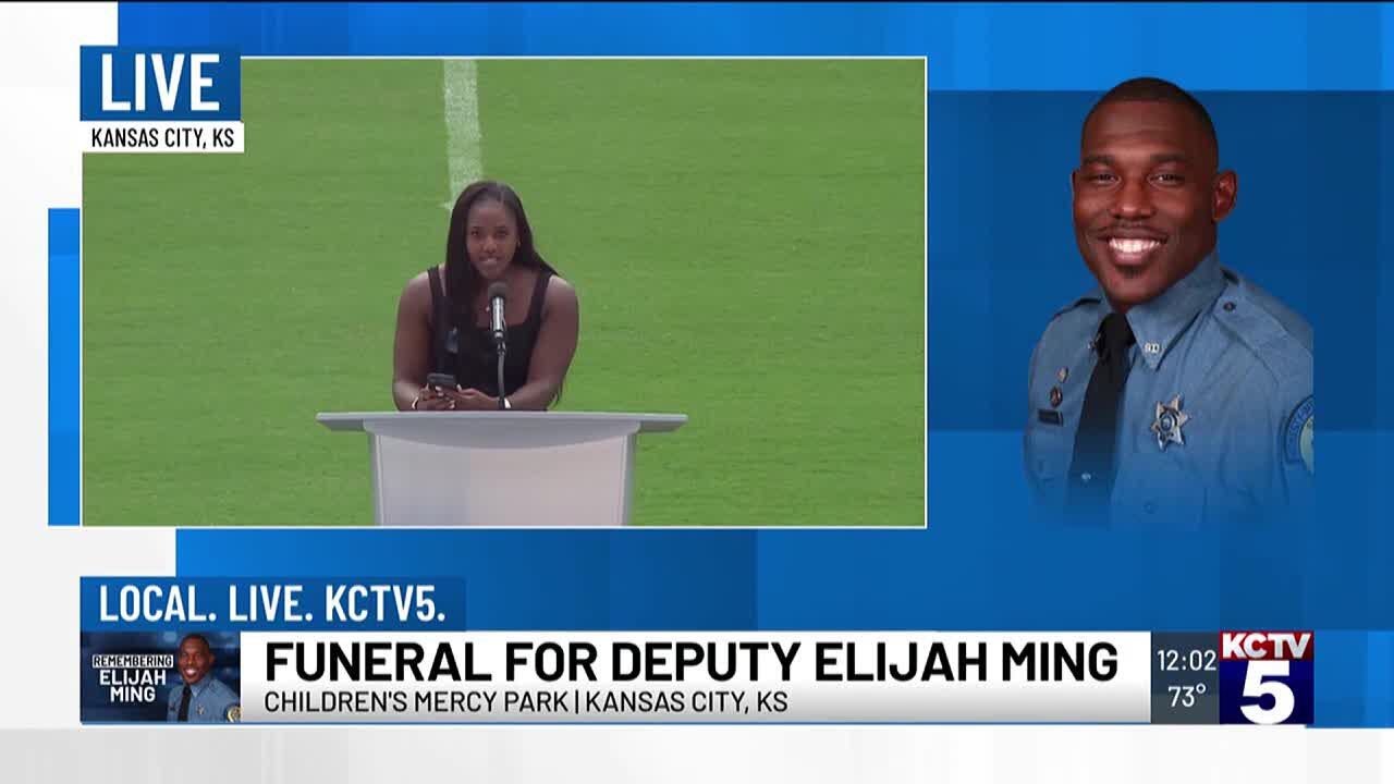 Miranda Ming remembers fallen sheriff's deputy in funeral service at ...
