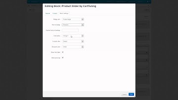 CS-Cart 4 -  Product Slider - Advanced settings