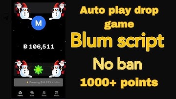 Blum AutoClicker Christmas update | 1000+ Points per Game [Mobile Version]