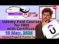 30+ Udemy Paid Courses FREE With Certificates | 100% OFF Coupons May 2026