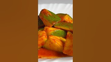 Raw Mango With Salt And Chilly🥭