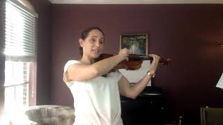 Beginning Orchestra Class #22 violin and viola