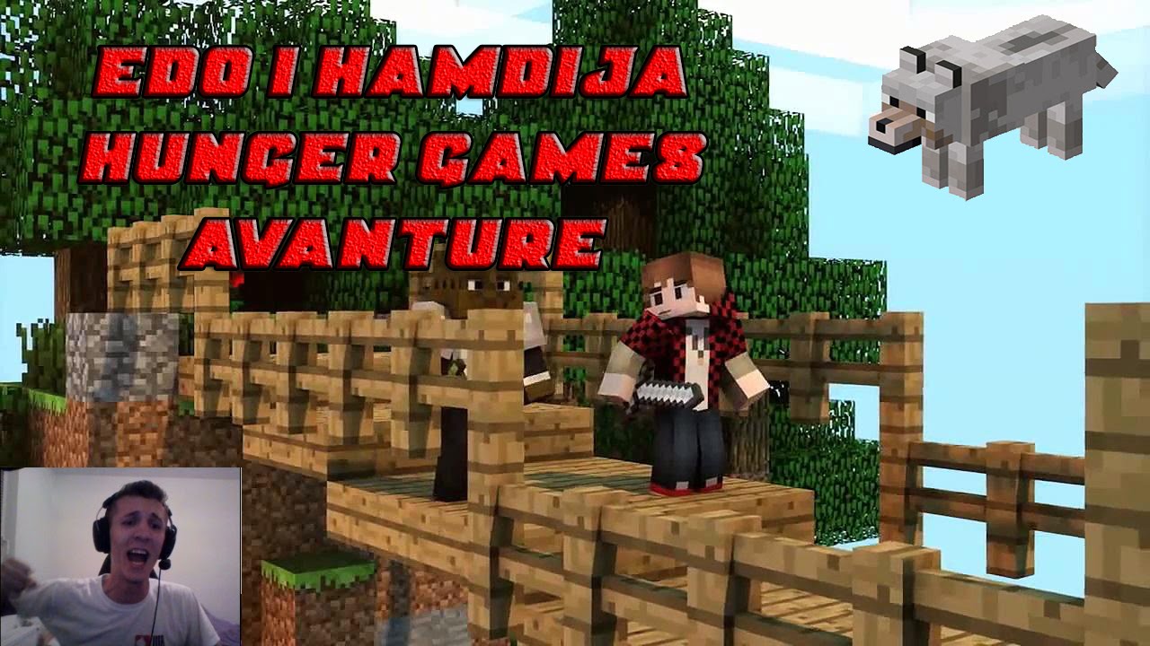 Minecraft hunger games #45 hamdija i edo protiv svih!!!! youtube