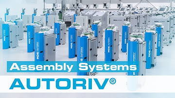 AUTORIV Automation Systems for Fastener Assembly – Full Product Line Demonstration